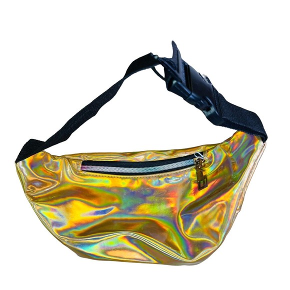 Wonder Woman Gold Fanny Pack Belt Bag - Picture 4 of 6